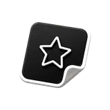 3D sticker icon