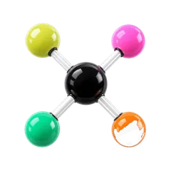 3D cross-space network icon
